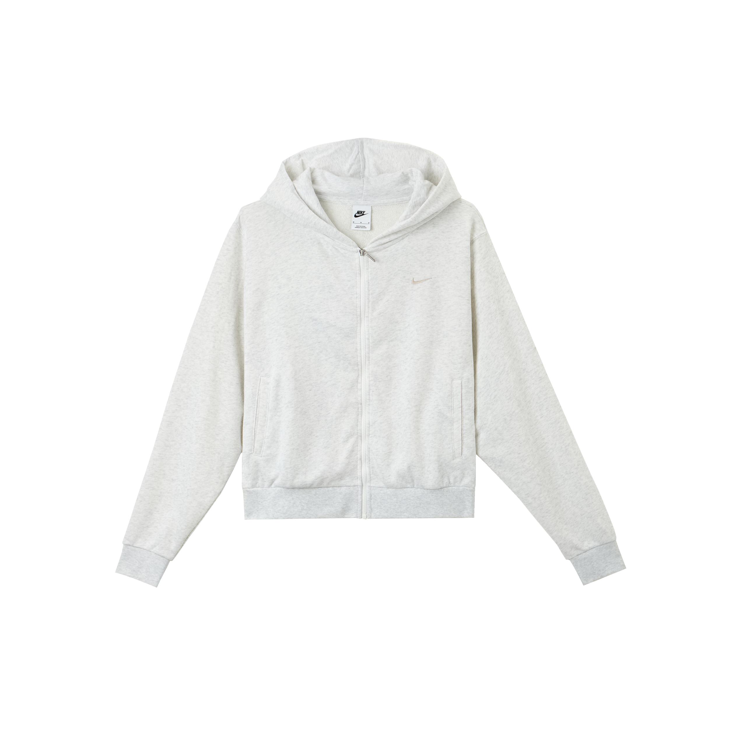 

New Nike Sportswear Chill Terry Jackets & Coats Women s Birch Heather FN2420-051 M