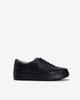 Young Age Male Goatskin Bumpy Sneakers Black