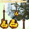 Guitar Ornament, Handmade 2D Acrylic Guitar Decoration, Holiday Gift For Music Enthusiasts