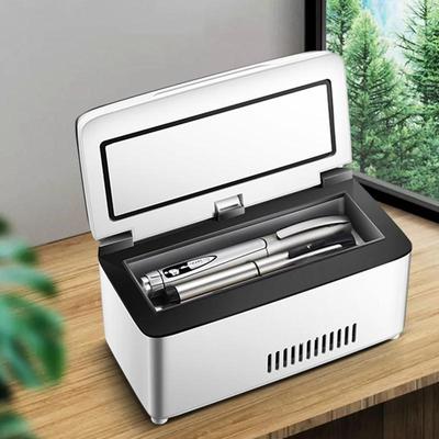 Estuche Portátil para Insulina en Pastillas y Medicamentos Refrigerado de 0-18 Grados Carga USB Incubadora Refrigerada Mini Refrigerador de Alta Potencia