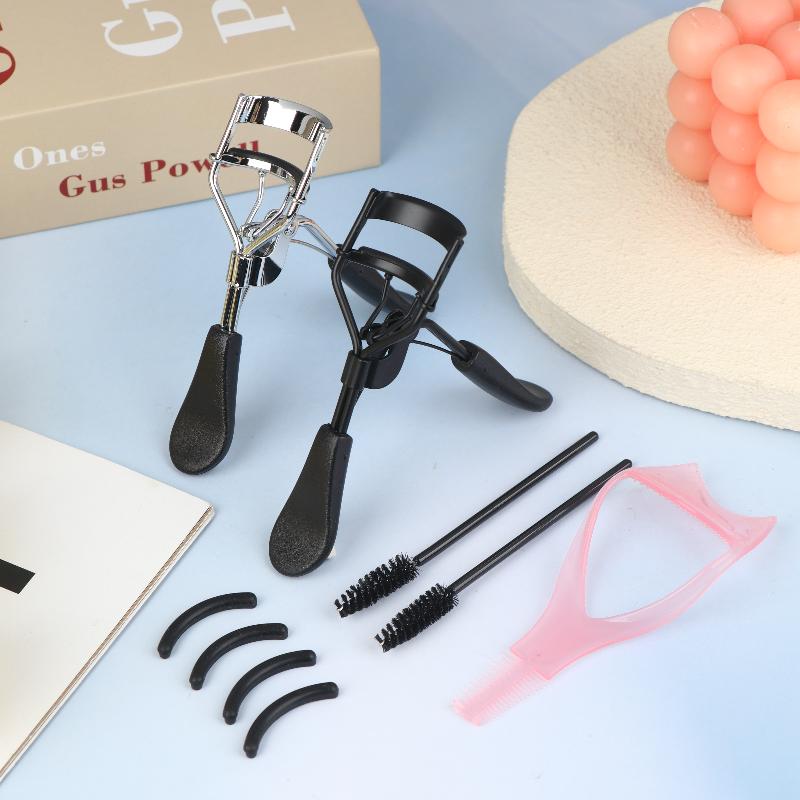 8-teiliges Wimpernwickler-Set mit Ersatzpolstern Für Frauen Wimpernwellen Wimpernhilfe Wimpernbürste Make-up-Werkzeug