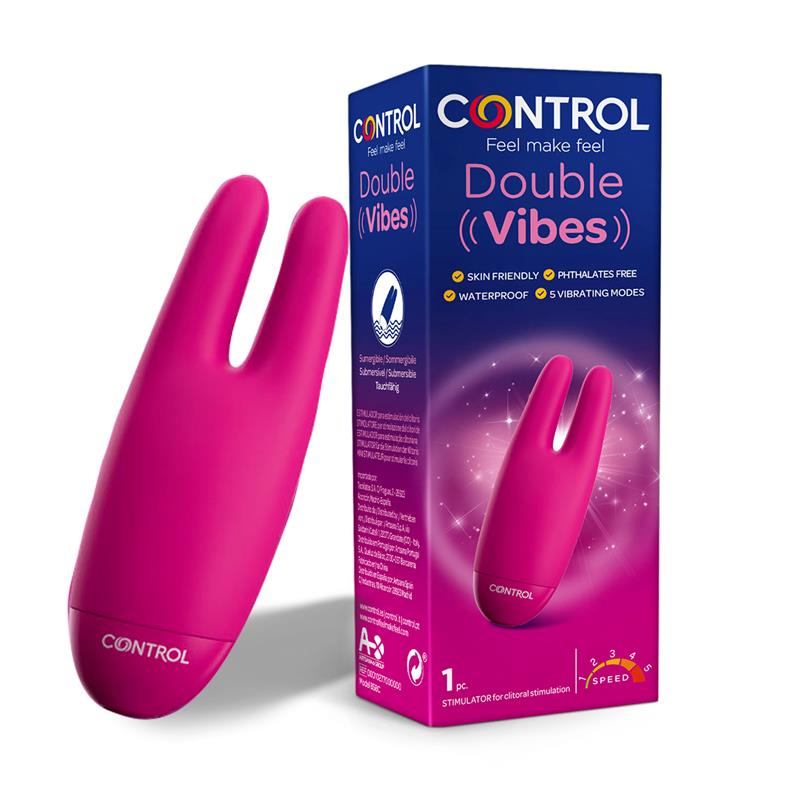 Double Vibe Double Stimulator 5 Functions