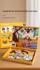 Creative Magnetic Puzzle Gift Box for Kids Ages 3-6: Dress-up and Early Learning Toy