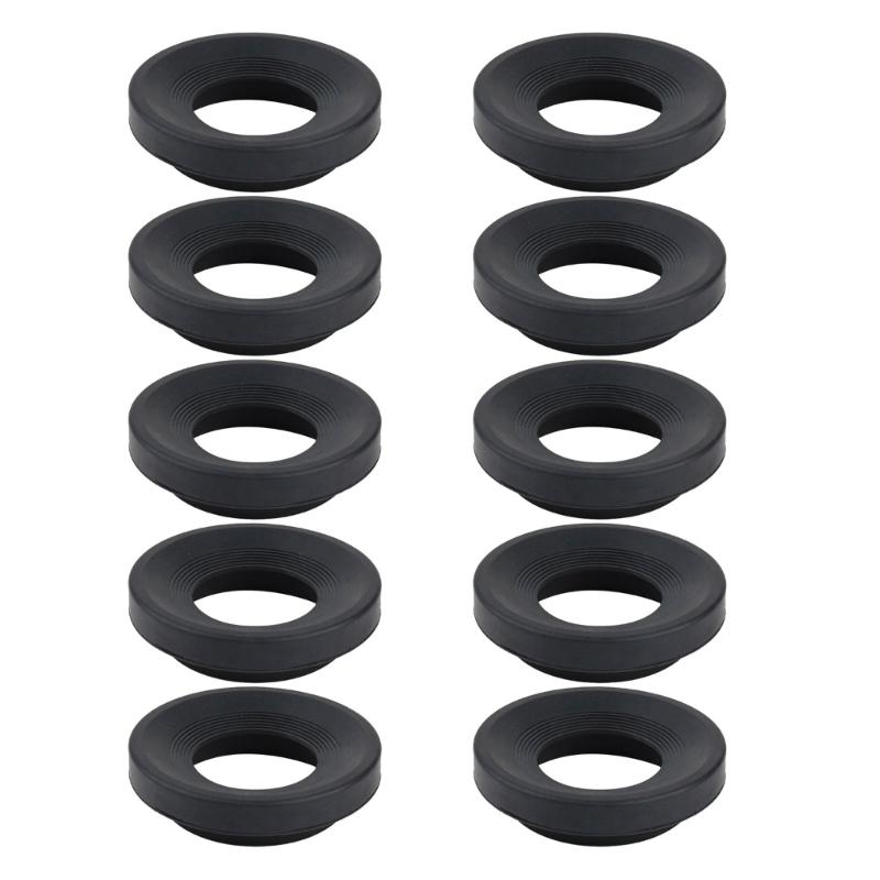 10Pcs Toilet Waste Pipe Seal Rings Toilet Drain Pipe Rubber Gasket Washers Toilet Siphon Pipes Gasket Easy to Use