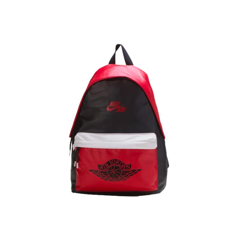 

Jordan Polyester Basketball Bag Backpack Large Size Unisex Black Red Jordan 9A0390-KR5 Large