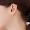 (Silver 925) Eir One-Touch Silver Earrings