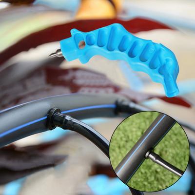 Hole Punch Novel Shape Feel Comfortable 4mm Easy To Use  Pipefitter Tools Blue Accessories Plumbing Tools Home Supplies