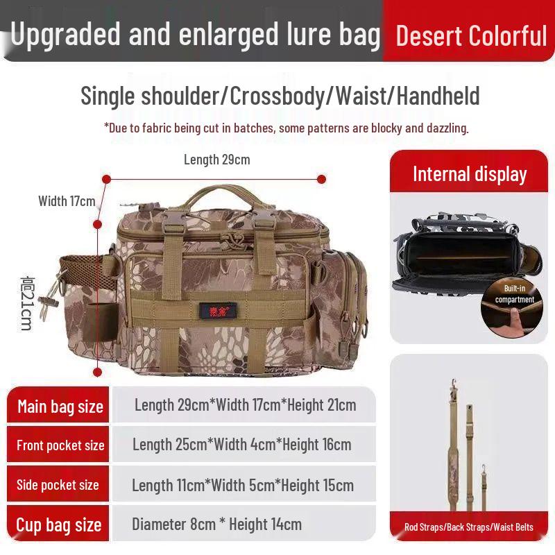 Multi-functional Waterproof Fishing Gear Storage Waist Pack