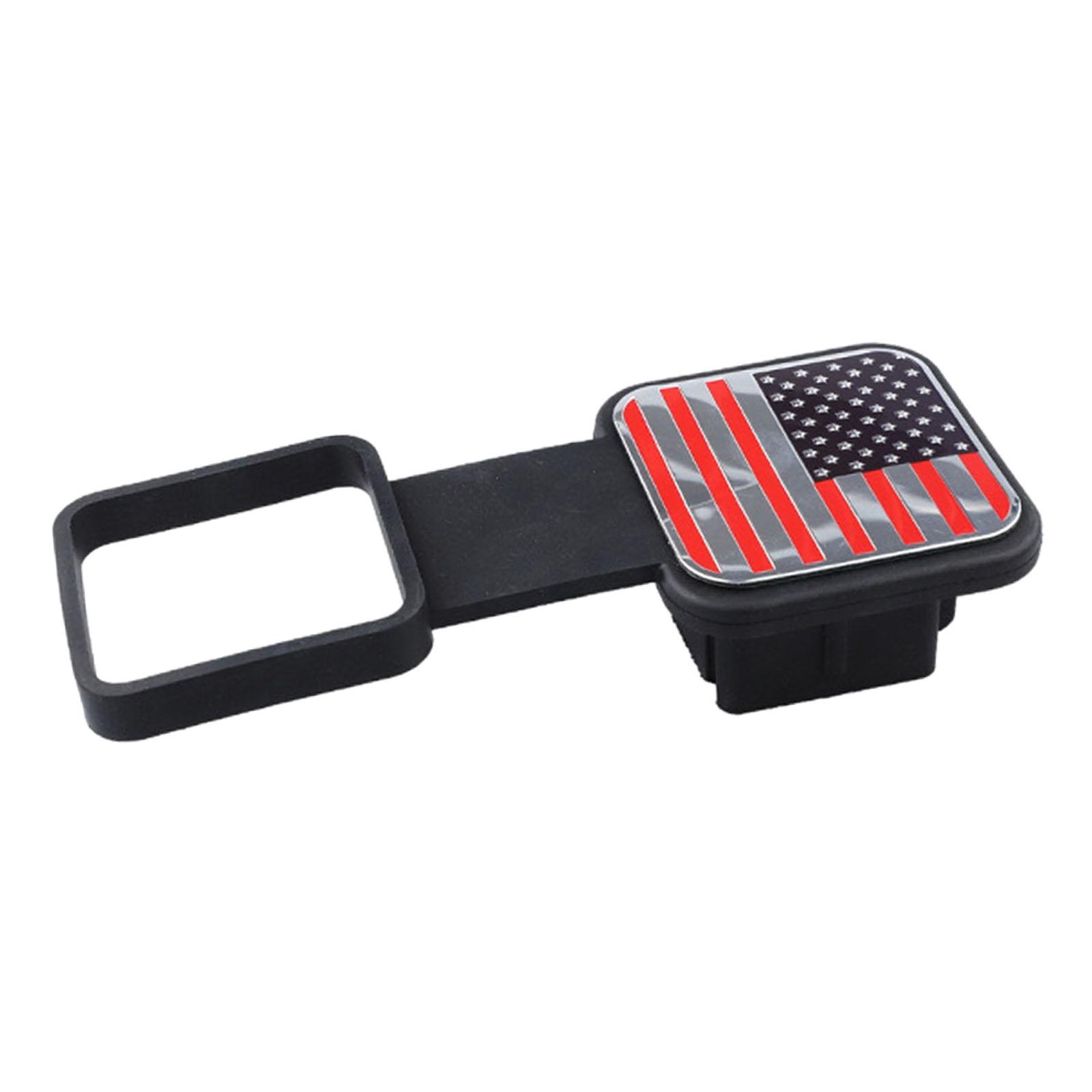 

Универсальный пылезащитный крюк для прицепа, резиновый чехол для фаркопа, простая установка красный