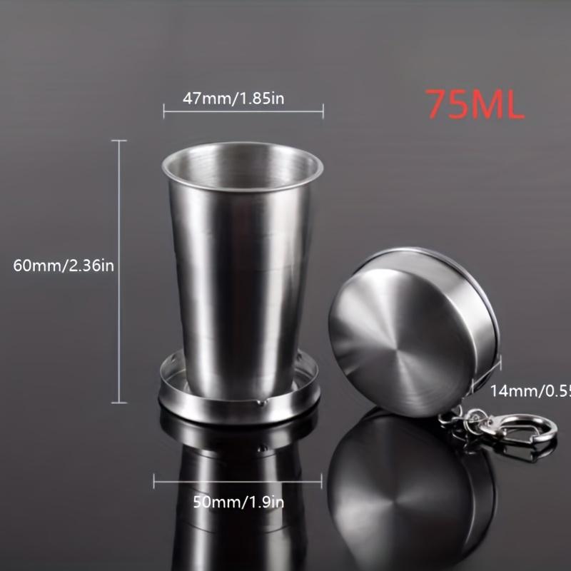 75/150/250ML Folding Cup Camping Cookware Retractable Cup Outdoor accessories Teacups Teaware Camp Utensils Tableware Folded Cup