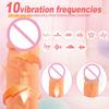 Remote Control Silicone Penis Dildo Vibration Telescopic Water Spray Realistic Super Strong Suction Cup Female Masturbation Toy