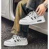 Mesh Shoes Summer New Men's Casual Trend Sports Shoes Student Breathable Running Shoes Thick Sole