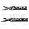 Car Styling 3D Metal Rear Trunk Emblem S Drive X Drive E Drive Badge  Adhesive Emblem for BMW X1 X2 X3 X5 X6 X7 i3 i4 i7 iX iX3