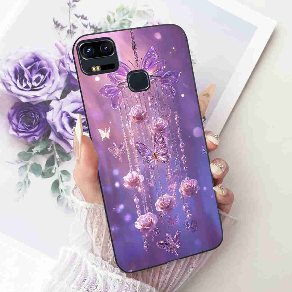 Für Asus Zenfone 3 Zoom Hülle Cartoon Schmetterling Löwe Silikon TPU Schwarz Weiche Abdeckung Für Asus ZE553KL Handyhüllen Stoßstange Fundas
