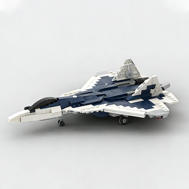 Platinum Brick MOC-167015-2 Sukhoi SU-57 Stealth Fighter - 1:70 Scale Model