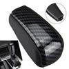For Toyota Prado FJ150 for Lexus GX460 GX470 PU Leather Gear Shift Knob Black + Carbon Fiber Style Gear Shift Knob
