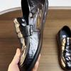 Spring new hand-scratched cowhide business casual loafers men's one-pedal leather shoes soft sole glue-free beanie shoes tide