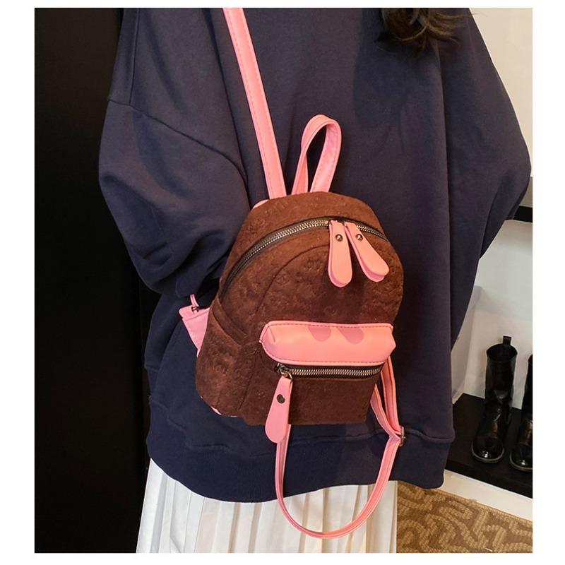 Moda urocza! Retro matowy mini plecak, must-have dla koreańskich dziewczyn