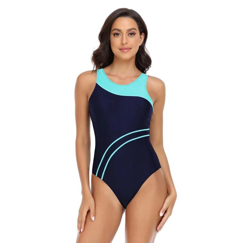 2025 Sports One Piece Swimsuit Women Swimwear Professional Sport Bathing Suit Surfing Swimsuits Swimming Suit Backless Bikini