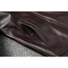 Chinese Size Casual Brown Genuine Leather Jacket Men Real Cow Skin Coat Spring Autumn Jaqueta Masculina Couro