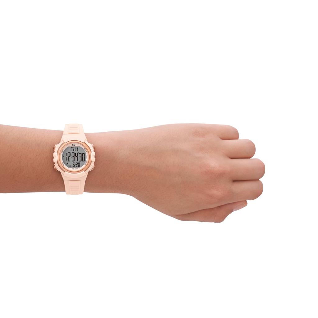 Skechers TRURO LCD Rose Gold Polycarbonate SR6187 Women's Watch,