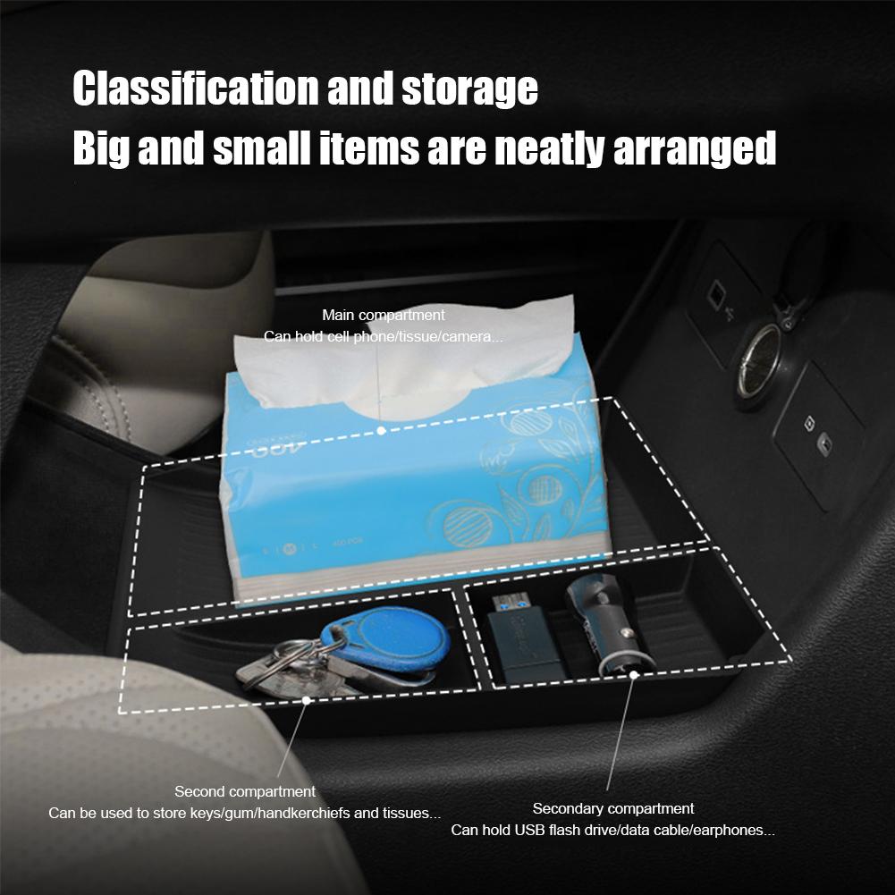 Car Storage Box For Geely Monjaro Xingyue L 2025 Car Interior Accessories Center Console Lower Organizer Case Car Gadget
