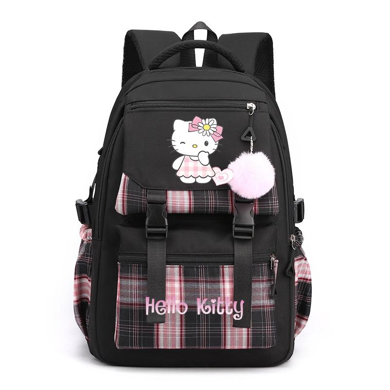 School Bag Female Primary School Students Waterproof Large Capacity High Value Backpack Junior High School Students Hallo Backpack
