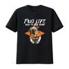 Mops Leben T-Shirt Besitzer Mama Papa Hundeliebhaber Gangsta vintage Gewaschen Stilvoll Dehnbar Vielseitig Lässig Streetwear