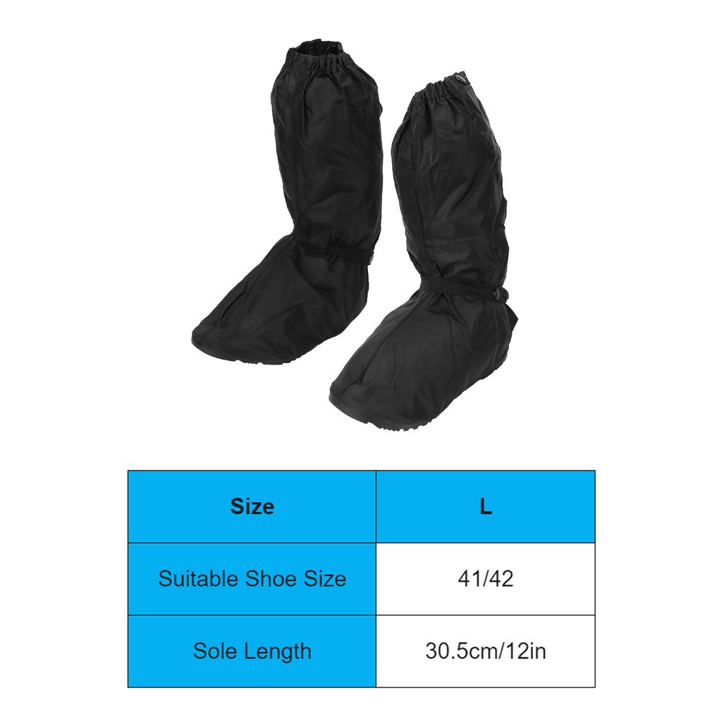 Oxford Cloth Rain Shoe Covers Waterproof Rain Snow Shoe ors Reusable Overshoes