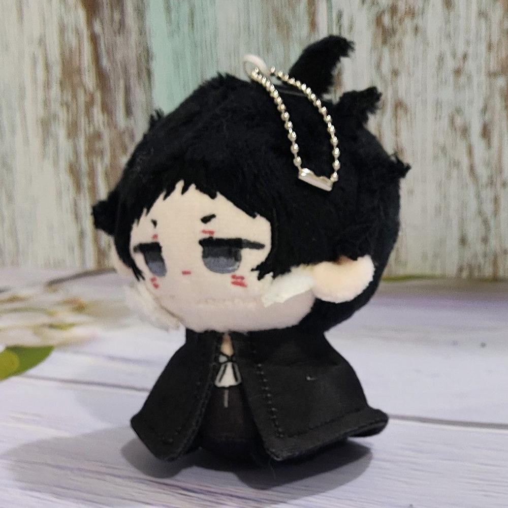 Anime BSD Plush Doll Dazai Osamu Figure Nakahara Chuuya Fyodor D Edogawa Rampo Nakajima Atsushi Plush Pendant Keychain Toys Gift