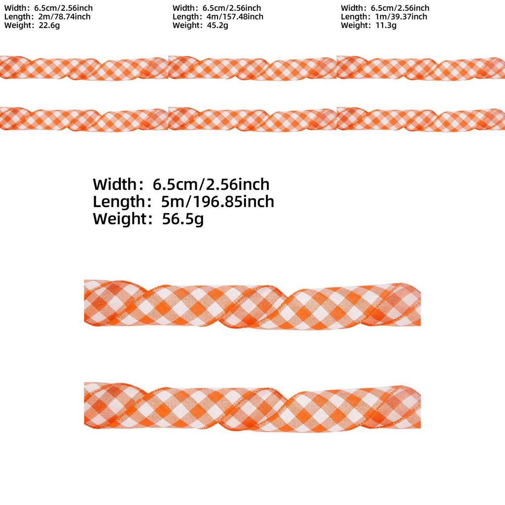 Charming 6.5cm Christmas Ribbons In Vibrant Colors For Beautiful Gift Wrapping