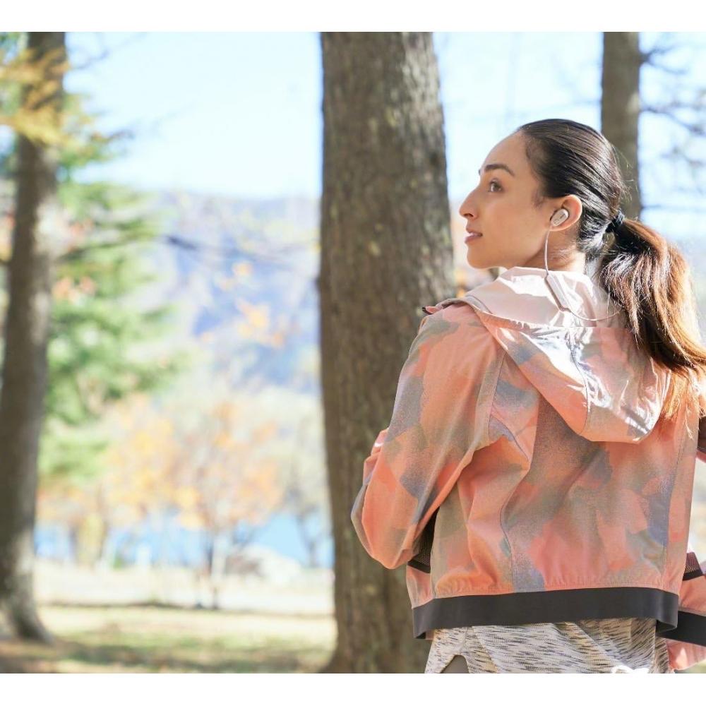 Sony Kabelloses Stereo-Headset mit Geräuschunterdrückung Wi Sp600n Mit Amazon Alexa Mit Mikrofon Wi Sp600n Wm Einzelartikel Weiß