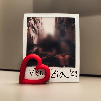 3D Printed Heart Shaped Desktop Storage Rack, Practical Business Card Stand & Photo Organizer for Office Table Decor