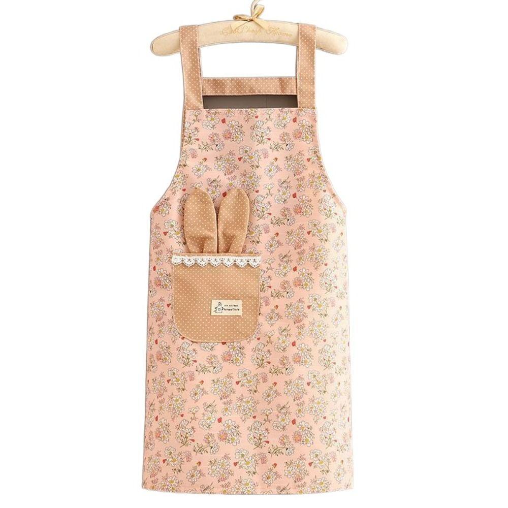 Wasserdichte Küchenschürze Hase Arbeitsschürze Haushalt Friseur Schreiner Floristenschürze Restaurant