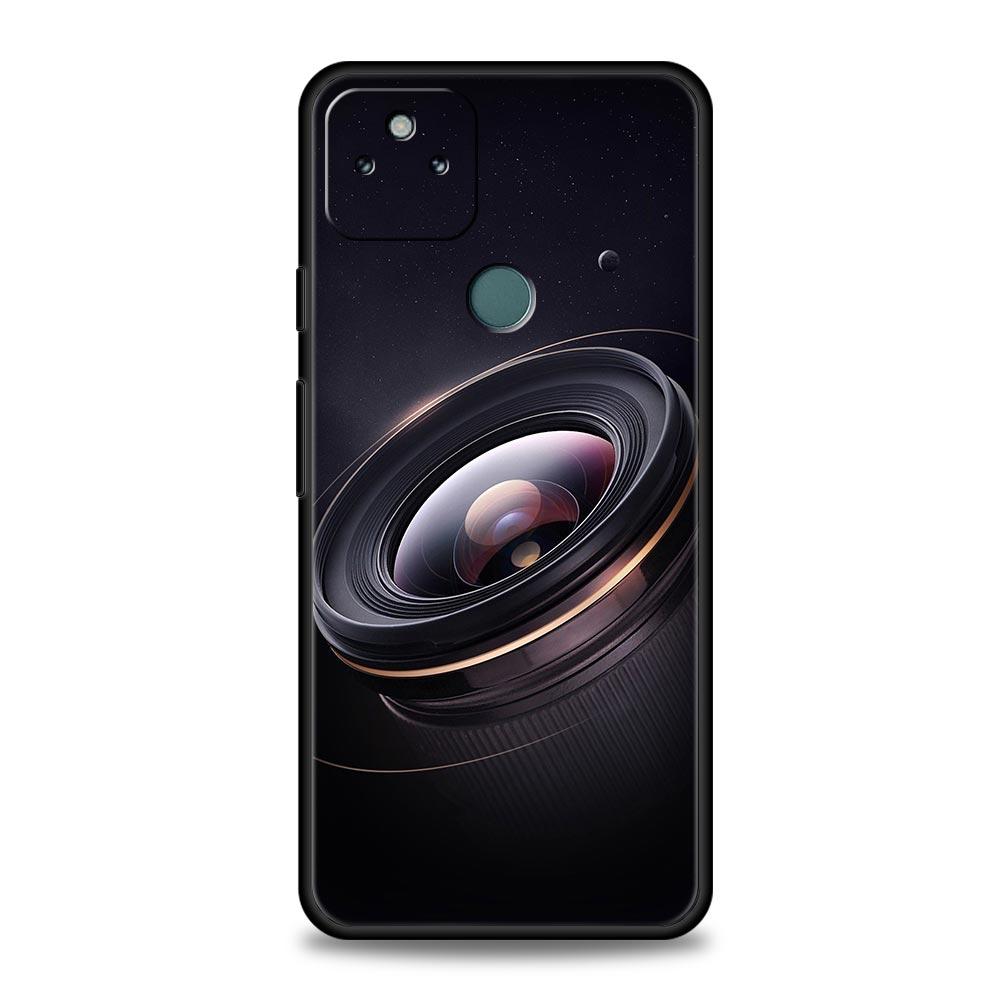 Retro Camera Phone Case Cover for Google Pixel 10 9 8 7 6 9A 8A 7A 6A Pro Shockproof Soft TPU 9 Pro XL Shell Capas Fundas Coque