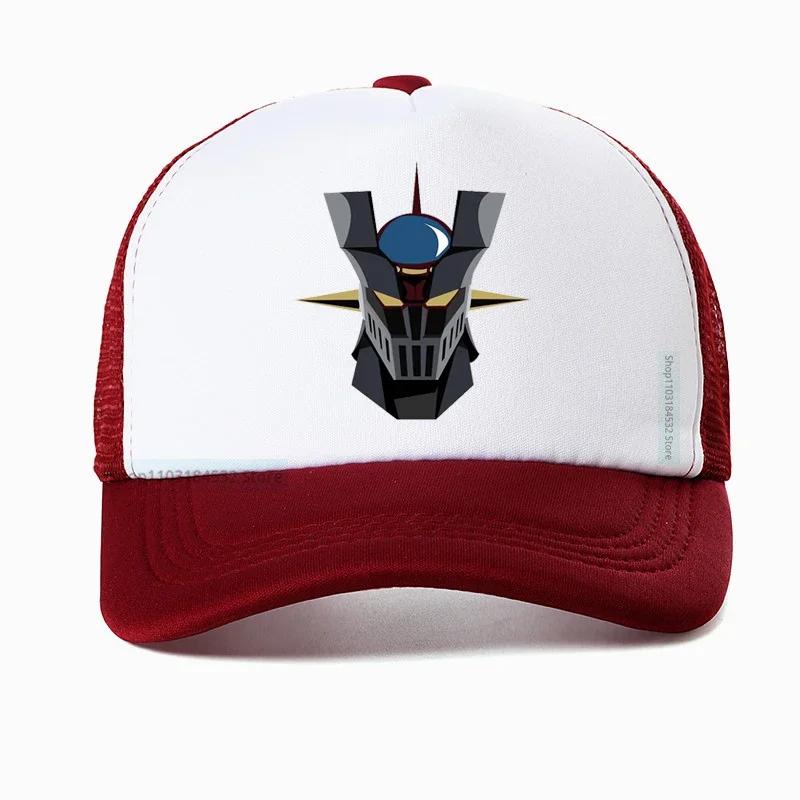Unisex summer Dad hat Anime Mazinger Z baseball cap Für Männer Design Kurzarm Mode Benutzerdefinierte Plus Cartoon Camiseta hats