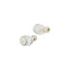 Audio-Technica ATH-CK1TW WH Wireless Earphones, Bluetooth/True Wireless Earbuds, Up To 21 Hours Playback, Enhanced Call Quality, IPX5/7 Water Resistan