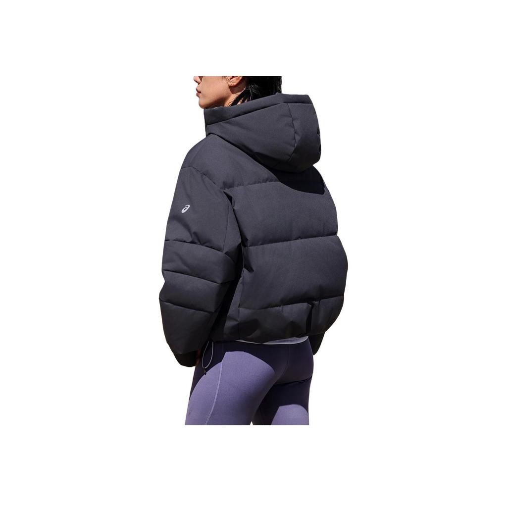 Asics Water-Resistant Hooded Sports Warm Down Jacket Women Jackets 2032D414-001