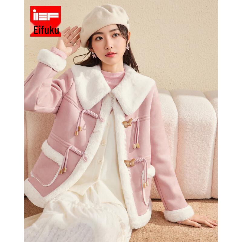 

Женская куртка из искусственной кожи IEF S