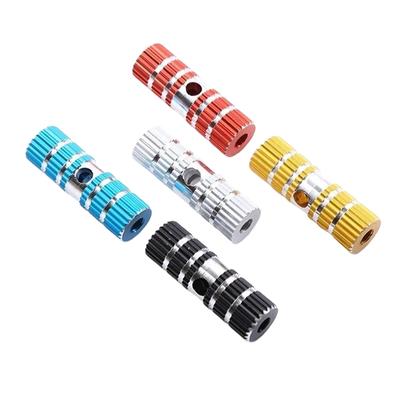 1 Pair Bike Pedals Axle Foot Rest Pegs Anti-Slip Aluminum Alloy Bmx Mountain Road Cycling Bicycle Front Rear Socle Pedal