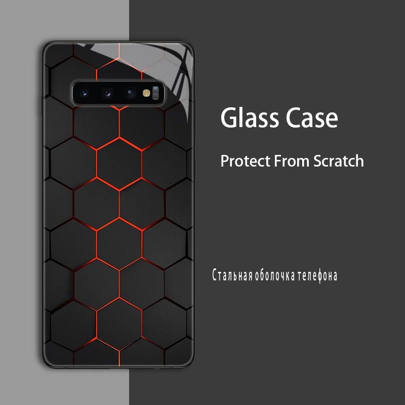For Samsung S10 5G Case Cover Tempered Glass Case Coque For Samsung Galaxy S10e S10 S20 FE Ultra Plus S 10 Lite Protect Case
