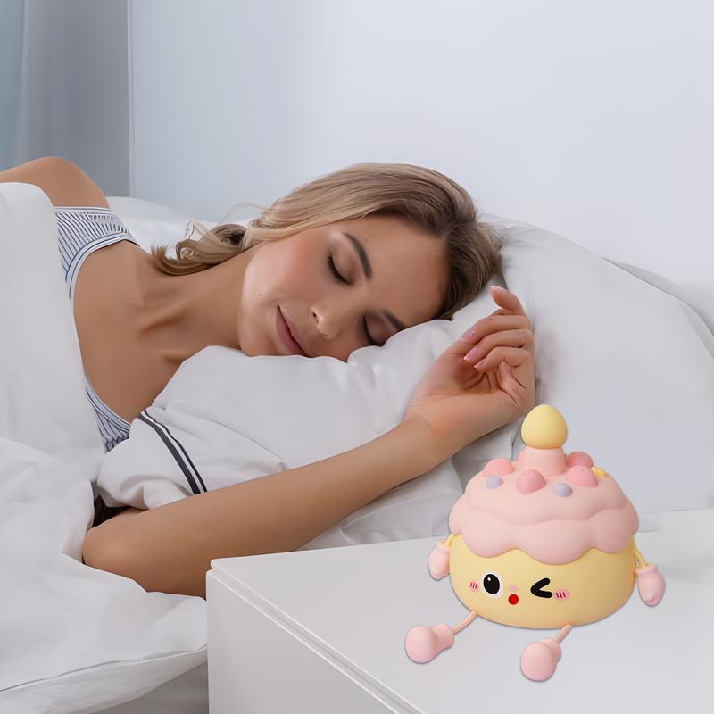 

Rechargeable Silicone Nursery Lamp Birthday Cake Shape Night Light Nursery Lamp Portable Night Lamp Desk Lamp For Christmas CZECH REPUBLIC