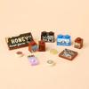 MOC City Food Building Blocks Vegetable Fruit Banana Pizza Chicken Dessert Wine Glass Printed Accessories Bricks Kids Toys N11