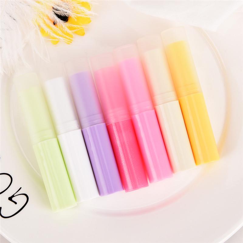 10Pcs Empty Lipstick Tube Plastic Lip Balm Container Lipstick Gloss Sub-Bottling