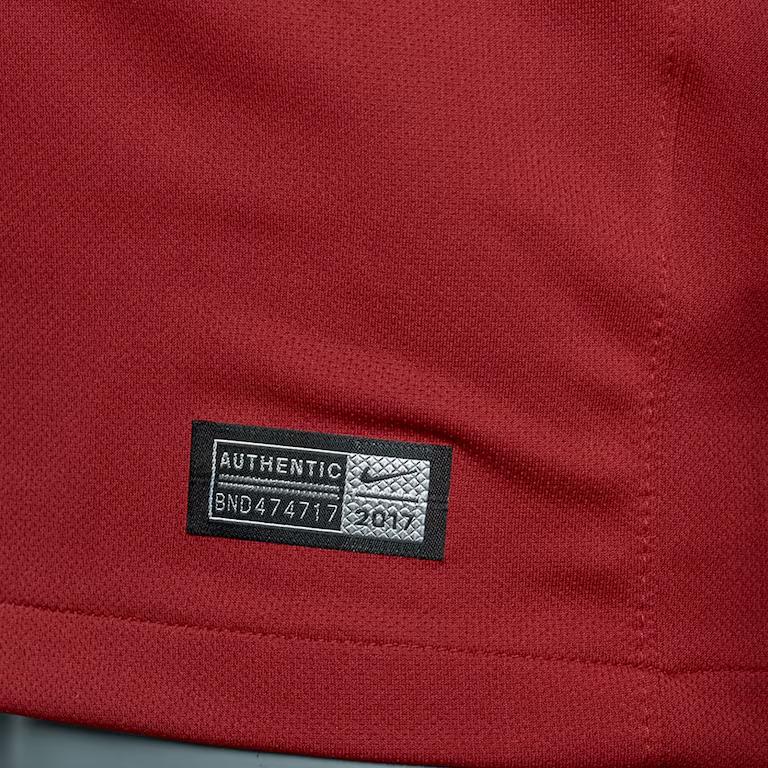 Nike Roma Home Totti Retirement Commemorative Short Sleeve Football Shirt 17-18 Men Tops Burgundy 847284-613