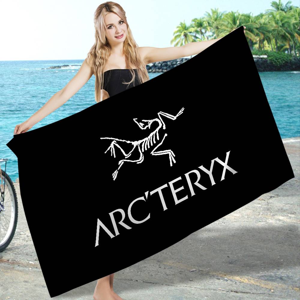 Outdoor Brand A-Arc Teryx Beach Towel Colorful Bath Towels For Girl Microfiber Quick Dry Custom Sand Free Beach Spa Gym Pool