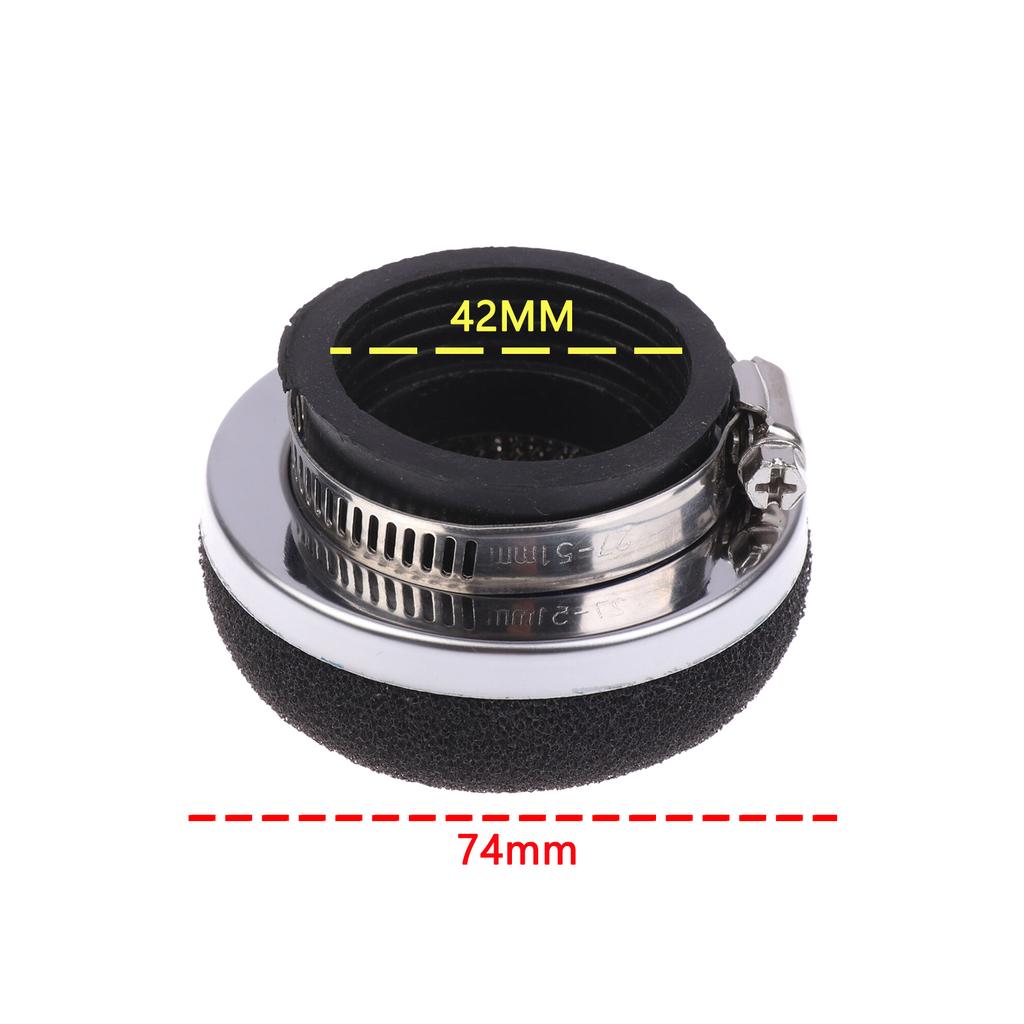 1 Stück Motorrad Luftfilter Reiniger Luftfilter 2-Takt Motor Dirt Pit Bike Roller 35/38/42/45/48/54/60mm Motorradteile