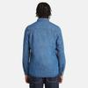 Timberland Solid Color Outdoor Casual Comfortable Long Sleeve Shirt Men Shirts Sun-Drenched-Indigo A2CJP-EA7