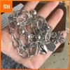 100% Massives 925 Sterling Silber Metallarmband für Damen Vintage Handgemacht Schlicht Retro Hitzebeständiger CZ Armband Geburtstagsgeschenk Party