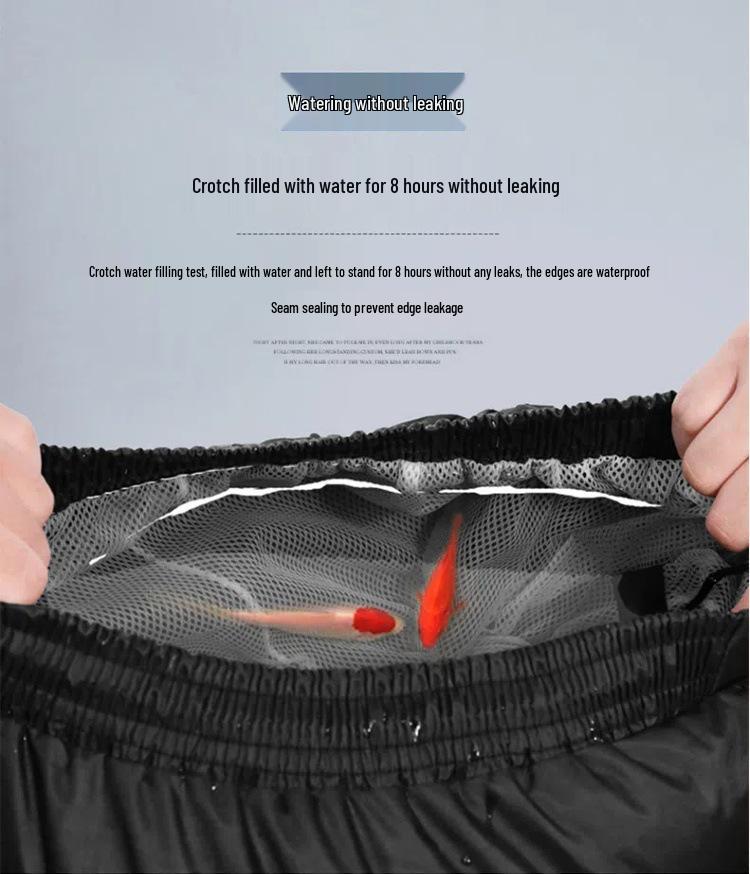 Reflective Raincoat and Pants Set for Electric Motorcycle Riding
